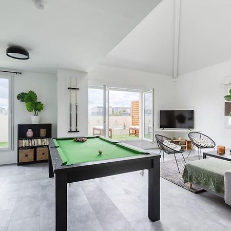 Premium Flat 6 People With Billard And Terrace Stade De France Saint-Denis  Bagian luar foto