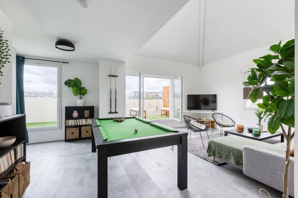 Premium Flat 6 People With Billard And Terrace Stade De France Saint-Denis  Bagian luar foto